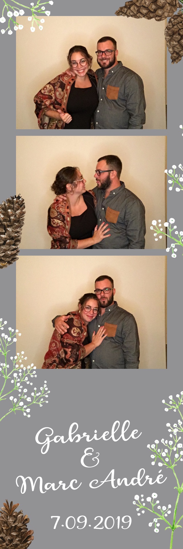 Mariage de Gabrielle et Marc-André | View more photos from the event at album.pbooth.red/u/Photobooth-RED/Mariage-de-Gabrielle-et-Marc-André